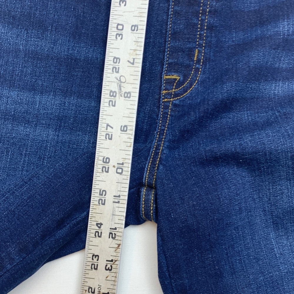 SPANX  size medium pull on flare jeans dark wash slimming casual - Picture 5 of 11